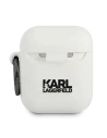 Kup Etui Karl Lagerfeld KLACA2SILRSGWH Apple AirPods tok fehér/színtelen Szilikon RSG - KLD483WHT - {ean13} - Sklep Home Screen