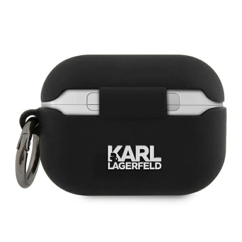 Kup Etui Karl Lagerfeld KLACAPSILRSGBK Apple AirPods Pro cover czarny/black Silicone RSG - KLD486BLK - {ean13} - Sklep Home Screen