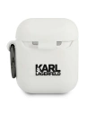 Kup Karl Lagerfeld Apple Tasche KLACCSILKHWH AirPods Hülle weiß/weiß Silikon Ikonik - KLD488WHT - {ean13} - Sklep Home Screen
