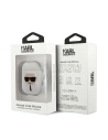 Kup Karl Lagerfeld Apple Tasche KLACCSILKHWH AirPods Hülle weiß/weiß Silikon Ikonik - KLD488WHT - {ean13} - Sklep Home Screen