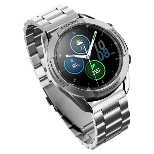 Buy Spigen Chrono Shield Samsung Galaxy Watch 3 45mm Silver - SPN1614SLV - {ean13} - Home Screen Store Europe