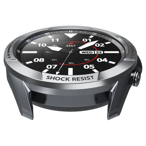 Buy Spigen Chrono Shield Samsung Galaxy Watch 3 45mm Silver - SPN1614SLV - {ean13} - Home Screen Store Europe