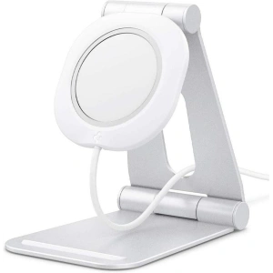Kup Podstawka do ładowarki Spigen Magfit S Apple MagSafe Charger Stand White - SPN1615WHT - {ean13} - Sklep Home Screen