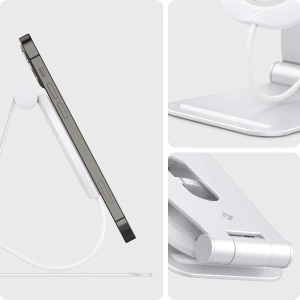 Kup Podstawka do ładowarki Spigen Magfit S Apple MagSafe Charger Stand White - SPN1615WHT - {ean13} - Sklep Home Screen