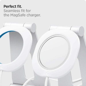 Kup Podstawka do ładowarki Spigen Magfit S Apple MagSafe Charger Stand White - SPN1615WHT - {ean13} - Sklep Home Screen