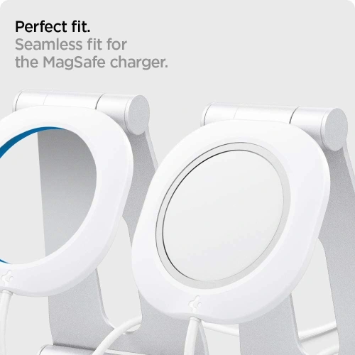 Kup Podstawka do ładowarki Spigen Magfit S Apple MagSafe Charger Stand White - SPN1615WHT - {ean13} - Sklep Home Screen