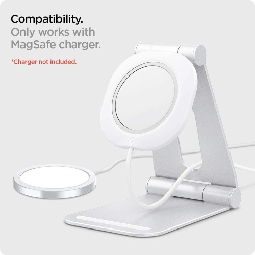 Kup Podstawka do ładowarki Spigen Magfit S Apple MagSafe Charger Stand White - SPN1615WHT - {ean13} - Sklep Home Screen