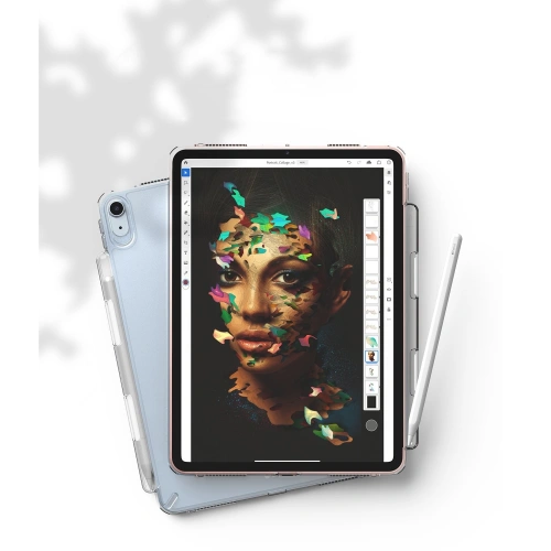 Kup Etui Ringke Fusion Apple iPad Air 10.9 2020/2022 (4. i 5. generacji) / iPad Air 11 2024 (6. generacji) Smoke Black - RGK1404SM - {ean13} - Sklep Home Screen