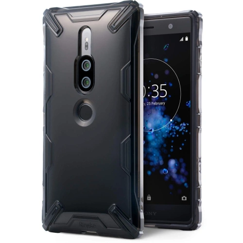 Kup Etui Ringke Air-X Sony Xperia XZ2 Premium Füst Fekete - RGK740SM - {ean13} - Sklep Home Screen