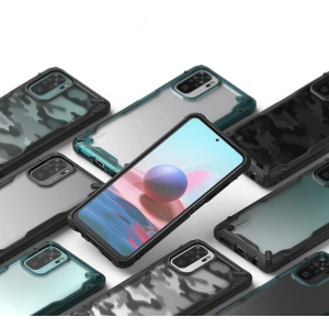 Kup Etui Ringke Fusion-X Redmi Note 10/10S Black - RGK1393BLK - {ean13} - Sklep Home Screen