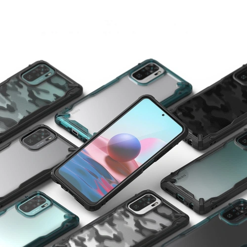 Buy Ringke Fusion-X Redmi Note 10/10S Turquoise Green - RGK1394GRN - {ean13} - Home Screen Store Europe