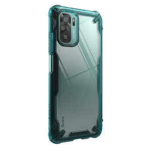 Kup Etui Ringke Fusion-X Redmi Note 10/10S Turquoise Green - RGK1394GRN - {ean13} - Sklep Home Screen