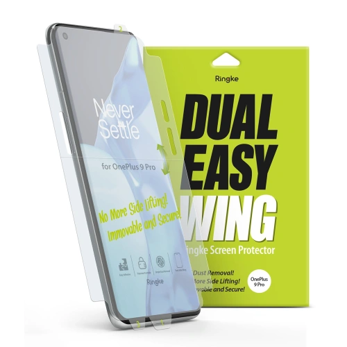 Kup Hidrogél fólia Ringke Dual Easy Wing Full Cover OnePlus 9 Pro [2 PACK] - RGK1396 - {ean13} - Sklep Home Screen