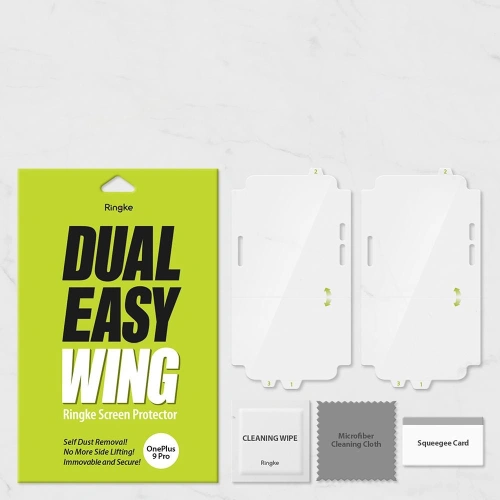 Buy Ringke Dual Easy Wing Full Cover OnePlus 9 Pro [2 PACK] - RGK1396 - {ean13} - Home Screen Store Europe