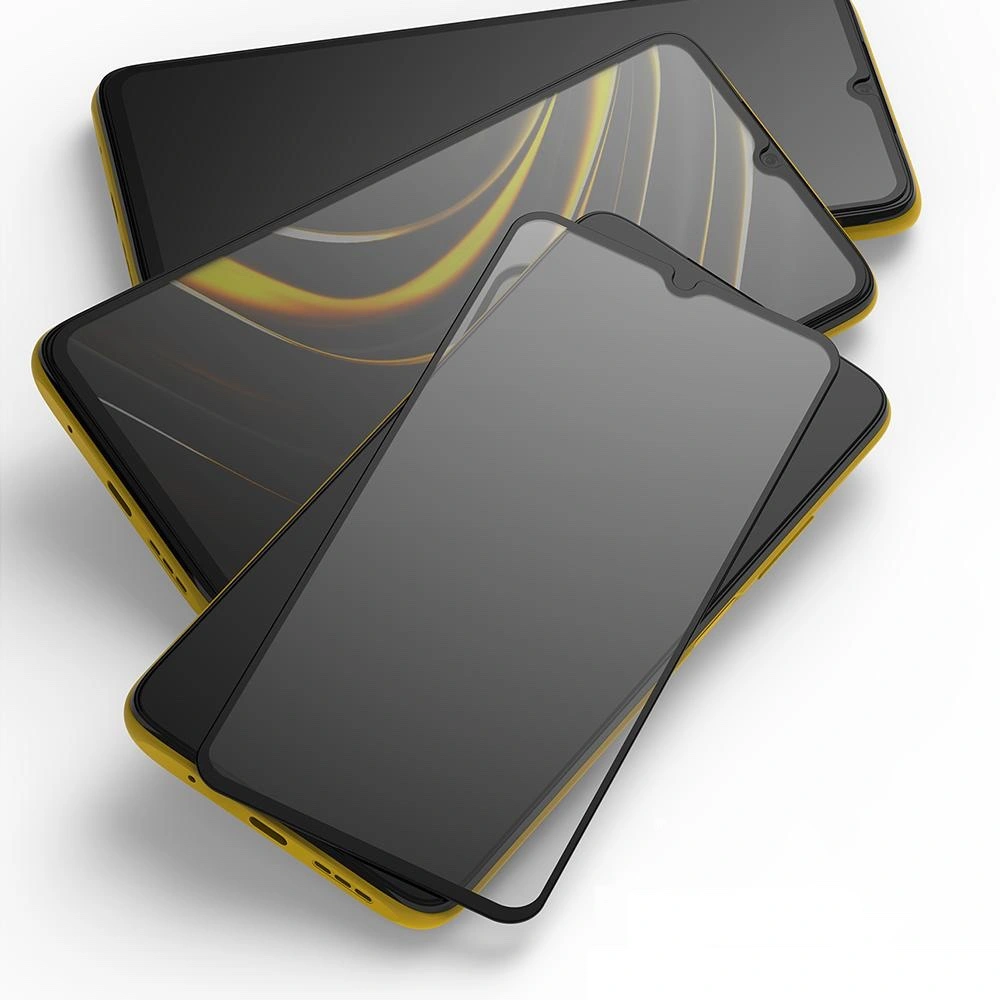 Szkło Pocophone M3 - Ringke ID Full Cover - Home Screen