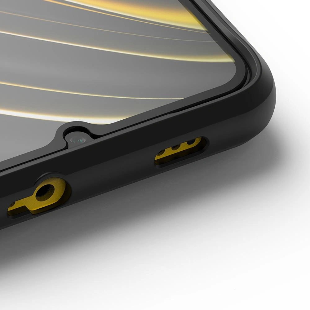 Szkło Pocophone M3 - Ringke ID Full Cover - Home Screen