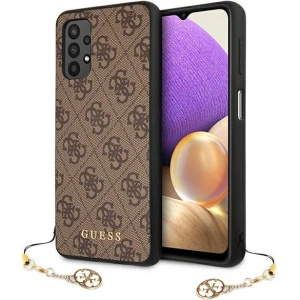 Kup Etui Guess GUHCA325GF4GBR Samsung Galaxy A32 LTE brązowy/brown hard case 4G Charms Collection - GUE981BR - {ean13} - Sklep Home Screen