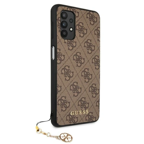 Kup Etui Guess GUHCA32GF4GBR Samsung Galaxy A32 5G hnědý/brown tvrdý obal 4G Charms Collection - GUE982BR - {ean13} - Sklep Home Screen