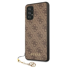 Buy Guess GUHCA52GF4GBR Samsung Galaxy A52/A52s brown hard case 4G Charms Collection - GUE983BR - {ean13} - Home Screen Store Europe