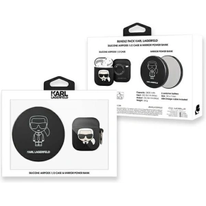 Kup Etui Karl Lagerfeld KLBPPBOA2K Apple AirPods + Powerbank Ikonik - KLD489 - {ean13} - Sklep Home Screen