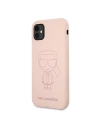 Kup Etui Karl Lagerfeld KLHCN61SILTTPI Apple iPhone 11 Silicone Ikonik Outline różowy/pink - KLD491PNK - {ean13} - Sklep Home Screen