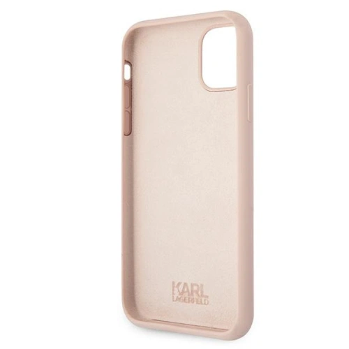 Kup Etui Karl Lagerfeld KLHCN61SILTTPI Apple iPhone 11 Silicone Ikonik Outline różowy/pink - KLD491PNK - {ean13} - Sklep Home Screen