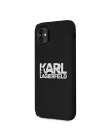 Kup Etui Karl Lagerfeld KLHCN61SLKLRBK Apple iPhone 11 Silicone Stack Logo negru/black - KLD493BLK - {ean13} - Sklep Home Screen