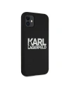 Kup Karl Lagerfeld Apple Tasche KLHCN61SLKLRBK iPhone 11 Silikon Stack Logo schwarz/schwarz - KLD493BLK - {ean13} - Sklep Home Screen