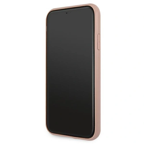 Kup Etui Guess GUHCN61RSAVSRG Apple iPhone 11 różowy/pink hardcase Saffiano Vintage Script - GUE986PNK - {ean13} - Sklep Home Screen