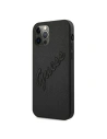 Kup Etui Guess GUHCP12LRSAVSBK Apple iPhone 12 Pro Max czarny/black hardcase Saffiano Vintage Script - GUE987BLK - {ean13} - Sklep Home Screen