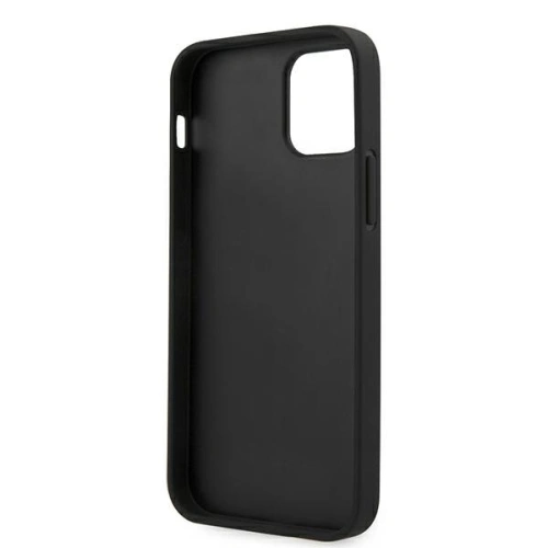 Kup Etui Guess GUHCP12LRSAVSBK Apple iPhone 12 Pro Max czarny/black hardcase Saffiano Vintage Script - GUE987BLK - {ean13} - Sklep Home Screen