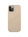 Kup Etui Guess GUHCP12LRSAVSLG Apple iPhone 12 Pro Max zlatý/gold hardcase Saffiano Vintage Script - GUE988GLD - {ean13} - Sklep Home Screen