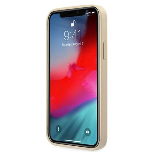 Kup Etui Guess GUHCP12LRSAVSLG Apple iPhone 12 Pro Max zlatý/gold hardcase Saffiano Vintage Script - GUE988GLD - {ean13} - Sklep Home Screen