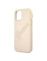Kup Etui Guess GUHCP12LRSAVSLG Apple iPhone 12 Pro Max zlatý/gold hardcase Saffiano Vintage Script - GUE988GLD - {ean13} - Sklep Home Screen