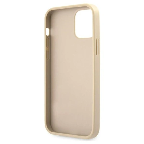 Kup Etui Guess GUHCP12LRSAVSLG Apple iPhone 12 Pro Max zlatý/gold hardcase Saffiano Vintage Script - GUE988GLD - {ean13} - Sklep Home Screen