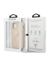 Kup Etui Guess GUHCP12LRSAVSLG Apple iPhone 12 Pro Max auriu/gold hardcase Saffiano Vintage Script - GUE988GLD - {ean13} - Sklep Home Screen