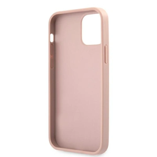 Kup Etui Guess GUHCP12LRSAVSRG Apple iPhone 12 Pro Max różowy/pink hardcase Saffiano Vintage Script - GUE989PNK - {ean13} - Sklep Home Screen