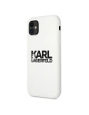 Kup Karl Lagerfeld Apple Tasche KLHCN61SLKLWH iPhone 11 Silikon Stack Logo weiß/weiß - KLD494WHT - {ean13} - Sklep Home Screen