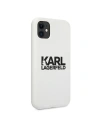 Kup Etui Karl Lagerfeld KLHCN61SLKLWH Apple iPhone 11 Silicone Stack Logo bílý/white - KLD494WHT - {ean13} - Sklep Home Screen