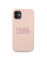 Buy Karl Lagerfeld KLHCN61STKLTLP Apple iPhone 11 Silicone Stack Logo pink - KLD495PNK - {ean13} - Home Screen Store Europe