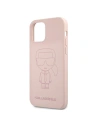 Kup Etui Karl Lagerfeld KLHCP12MSILTTPI Apple iPhone 12/12 Pro Silicone Ikonik Outline różowy/pink - KLD498PNK - {ean13} - Sklep Home Screen