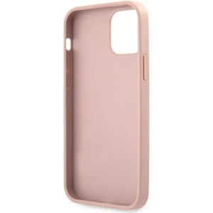 Kup Etui Guess GUHCP12MRSAVSRG Apple iPhone 12/12 Pro rózsaszín/pink kemény tok Saffiano Vintage Script - GUE992PNK - {ean13} - Sklep Home Screen