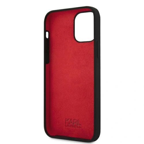 Kup Etui Karl Lagerfeld KLHCP12MSLKLRBK Apple iPhone 12/12 Pro Silicone Stack Logo fekete/black - KLD499BLK - {ean13} - Sklep Home Screen
