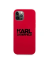 Kup Etui Karl Lagerfeld KLHCP12MSLKLRE Apple iPhone 12/12 Pro Silicone Stack Logo piros/red - KLD501RED - {ean13} - Sklep Home Screen