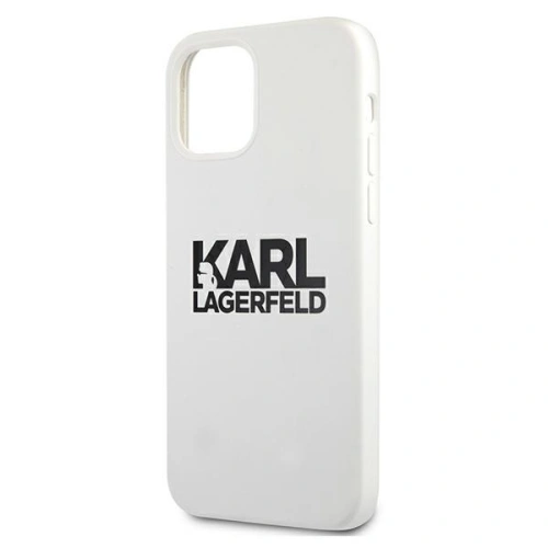 Kup Etui Karl Lagerfeld KLHCP12MSLKLWH Apple iPhone 12/12 Pro Silicone Stack Logo fehér/white - KLD502WHT - {ean13} - Sklep Home Screen