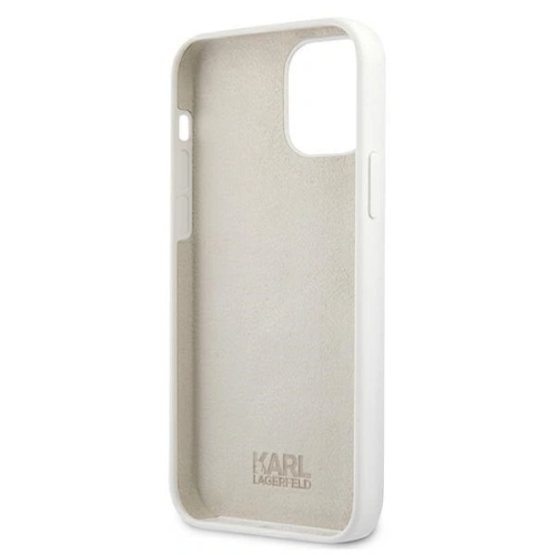 Kup Etui Karl Lagerfeld KLHCP12MSLKLWH Apple iPhone 12/12 Pro Silicone Stack Logo fehér/white - KLD502WHT - {ean13} - Sklep Home Screen