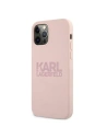 Kup Etui Karl Lagerfeld KLHCP12MSTKLTLP Apple iPhone 12/12 Pro Szilikon Stack Logo rózsaszín/pink - KLD503PNK - {ean13} - Sklep Home Screen