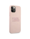 Kup Etui Karl Lagerfeld KLHCP12MSTKLTLP Apple iPhone 12/12 Pro Szilikon Stack Logo rózsaszín/pink - KLD503PNK - {ean13} - Sklep Home Screen
