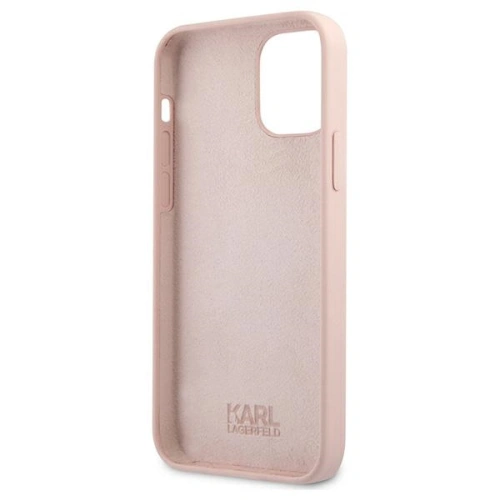 Kup Etui Karl Lagerfeld KLHCP12MSTKLTLP Apple iPhone 12/12 Pro Szilikon Stack Logo rózsaszín/pink - KLD503PNK - {ean13} - Sklep Home Screen