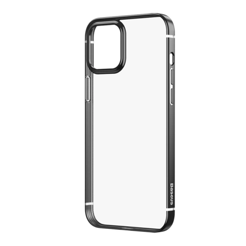 Kup Baseus Apple Transparentes Gehäuse Shining Case iPhone 12 Pro Max (schwarz) - BSU1919BLK - {ean13} - Sklep Home Screen
